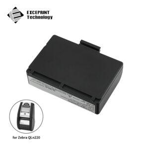 Battery Replacement for Zebra QLN220 Mobile Printer 2600mAh(P1051378)