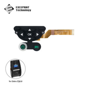 Keypad + Keypad Myler Keyswitch For Zebra ZQ610